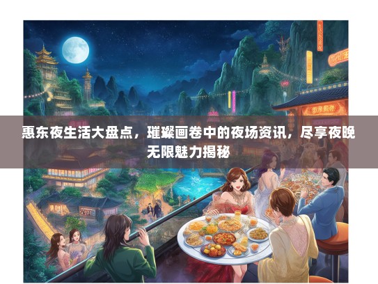 惠东夜生活大盘点，璀璨画卷中的夜场资讯，尽享夜晚无限魅力揭秘