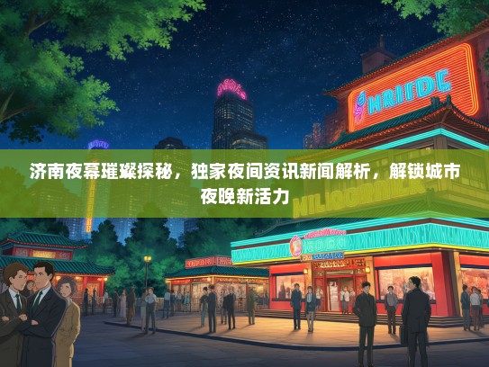 济南夜幕璀璨探秘，独家夜间资讯新闻解析，解锁城市夜晚新活力