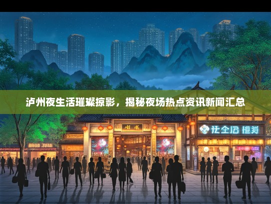 泸州夜生活璀璨掠影，揭秘夜场热点资讯新闻汇总