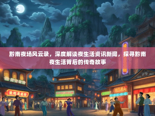 黔南夜场风云录，深度解读夜生活资讯新闻，探寻黔南夜生活背后的传奇故事