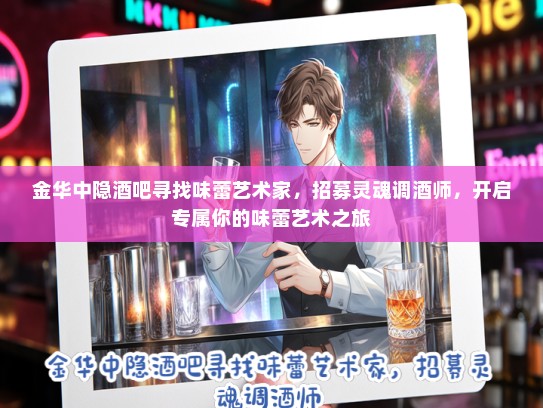 金华中隐酒吧寻找味蕾艺术家，招募灵魂调酒师，开启专属你的味蕾艺术之旅