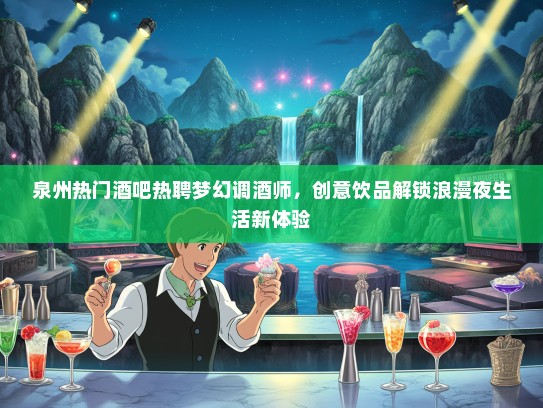 泉州热门酒吧热聘梦幻调酒师，创意饮品解锁浪漫夜生活新体验