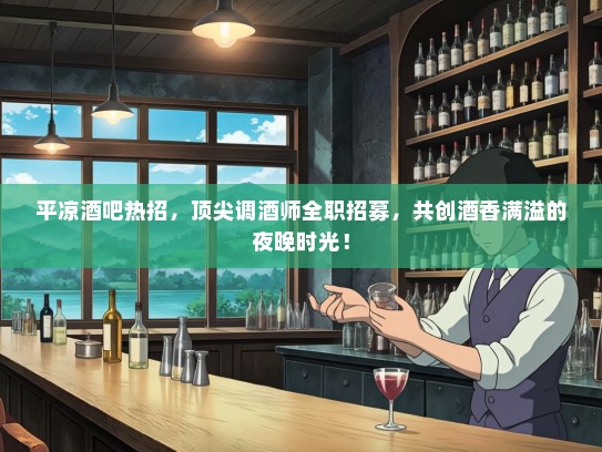 平凉酒吧热招，顶尖调酒师全职招募，共创酒香满溢的夜晚时光！