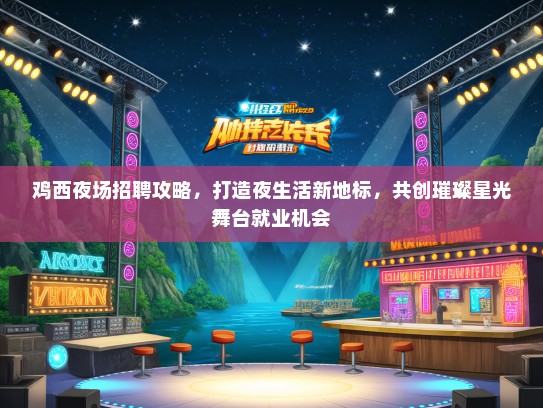 鸡西夜场招聘攻略，打造夜生活新地标，共创璀璨星光舞台就业机会