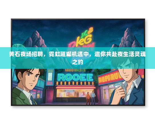 黄石夜场招聘，霓虹璀璨机遇中，邀你共赴夜生活灵魂之约
