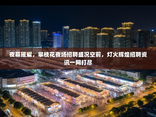 夜幕璀璨，攀枝花夜场招聘盛况空前，灯火辉煌招聘资讯一网打尽