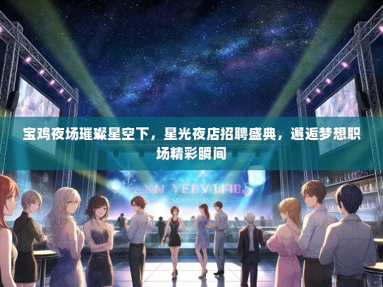 宝鸡夜场璀璨星空下，星光夜店招聘盛典，邂逅梦想职场精彩瞬间
