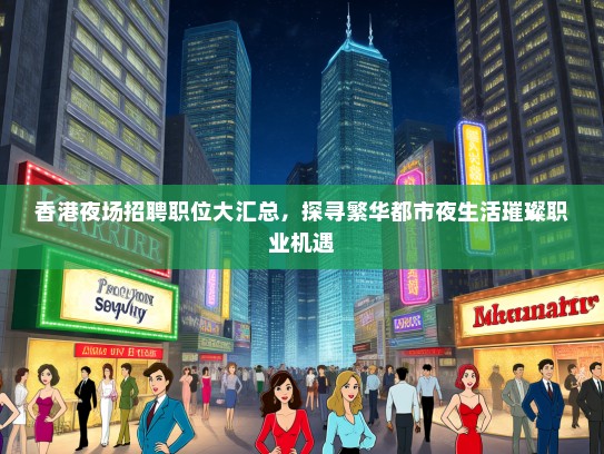 香港夜场招聘职位大汇总，探寻繁华都市夜生活璀璨职业机遇