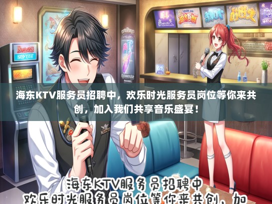 海东KTV服务员招聘中，欢乐时光服务员岗位等你来共创，加入我们共享音乐盛宴！