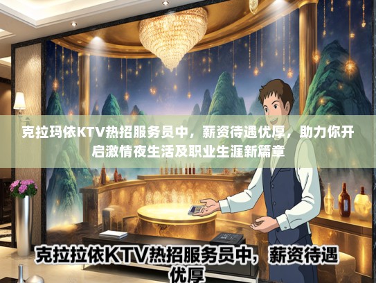 克拉玛依KTV热招服务员中，薪资待遇优厚，助力你开启激情夜生活及职业生涯新篇章