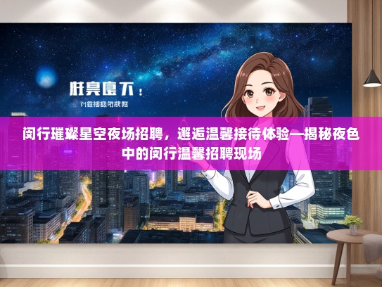 闵行璀璨星空夜场招聘，邂逅温馨接待体验—揭秘夜色中的闵行温馨招聘现场