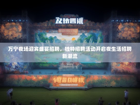 万宁夜场迎宾盛宴招聘，独特招聘活动开启夜生活招聘新潮流