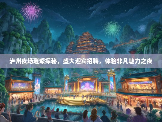 泸州夜场璀璨探秘，盛大迎宾招聘，体验非凡魅力之夜