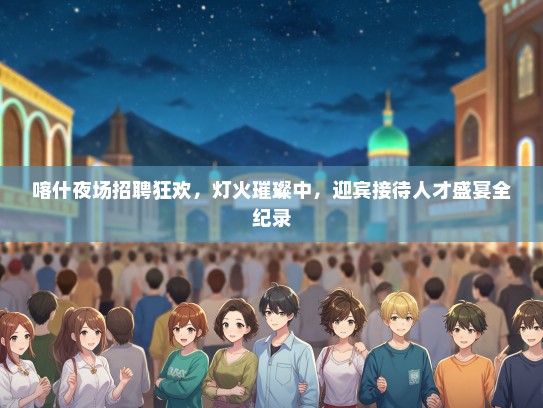 喀什夜场招聘狂欢，灯火璀璨中，迎宾接待人才盛宴全纪录