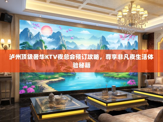 泸州顶级奢华KTV夜总会预订攻略，尊享非凡夜生活体验秘籍