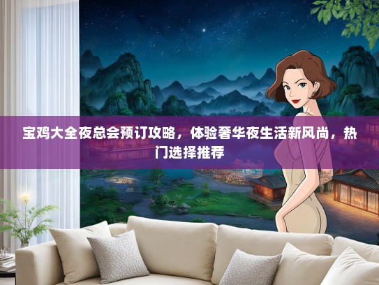宝鸡大全夜总会预订攻略，体验奢华夜生活新风尚，热门选择推荐