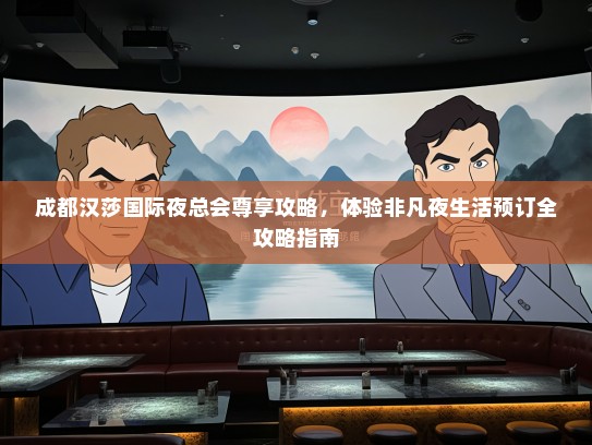 成都汉莎国际夜总会尊享攻略，体验非凡夜生活预订全攻略指南