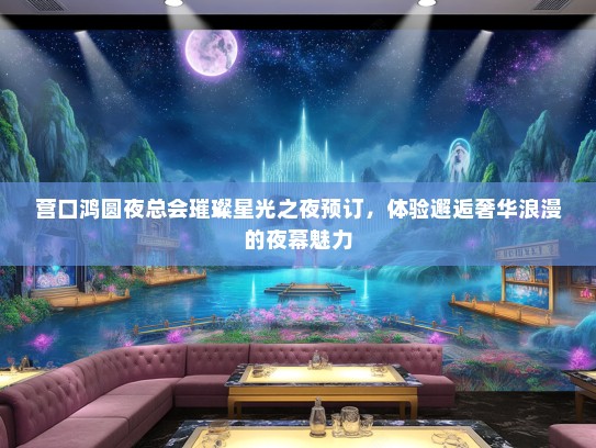 营口鸿圆夜总会璀璨星光之夜预订，体验邂逅奢华浪漫的夜幕魅力