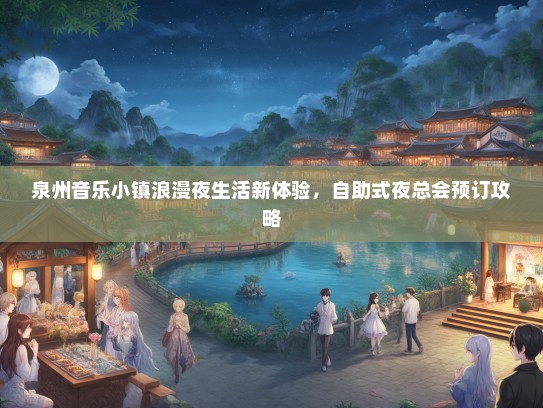 泉州音乐小镇浪漫夜生活新体验，自助式夜总会预订攻略