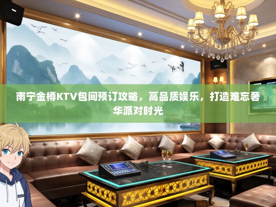 南宁金樽KTV包间预订攻略，高品质娱乐，打造难忘奢华派对时光