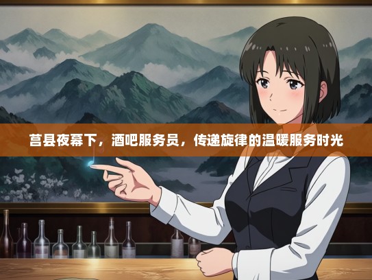 莒县夜幕下，酒吧服务员，传递旋律的温暖服务时光