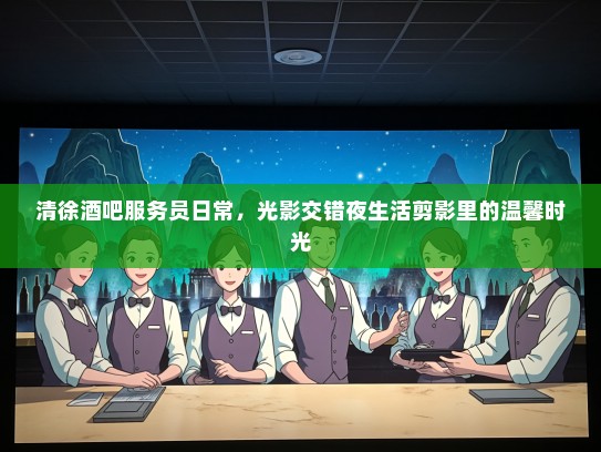 清徐酒吧服务员日常，光影交错夜生活剪影里的温馨时光