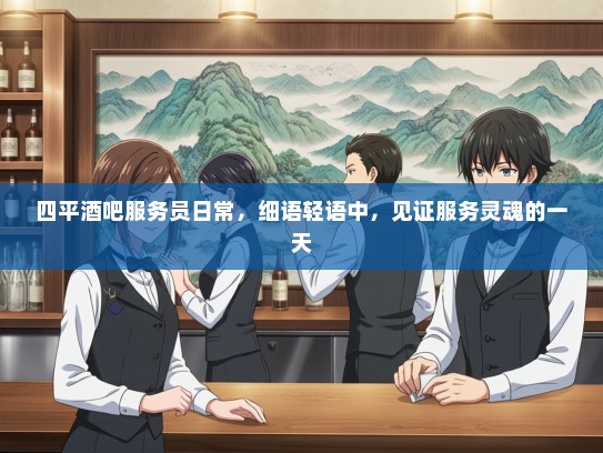 四平酒吧服务员日常，细语轻语中，见证服务灵魂的一天