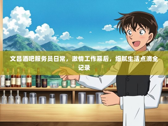 文昌酒吧服务员日常，激情工作幕后，细腻生活点滴全记录