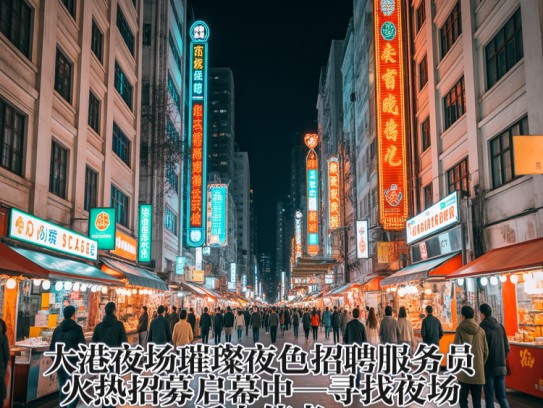 大港夜场璀璨夜色招聘服务员，火热招募启幕中—寻找夜场活力使者！