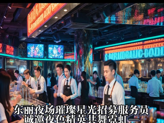东丽夜场璀璨星光招募服务员，诚邀夜色精英共舞霓虹—服务员招聘火热进行中