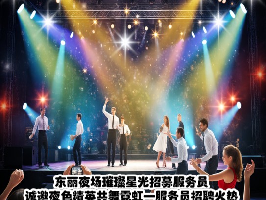 东丽夜场璀璨星光招募服务员，诚邀夜色精英共舞霓虹—服务员招聘火热进行中