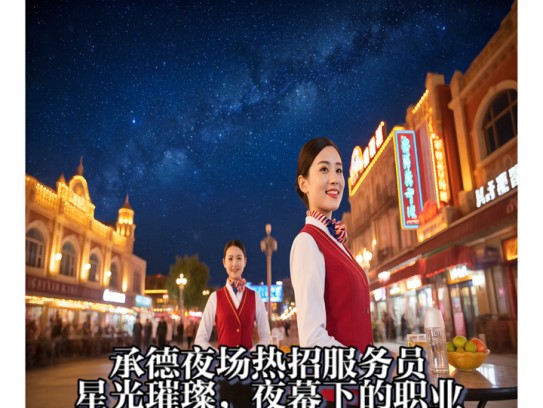 承德夜场热招服务员！星光璀璨，夜幕下的职业新起点