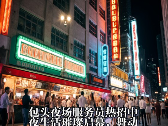 包头夜场服务员热招中，夜生活璀璨启幕，舞动包头，职位等你来挑战！