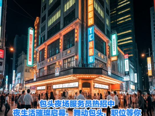 包头夜场服务员热招中，夜生活璀璨启幕，舞动包头，职位等你来挑战！