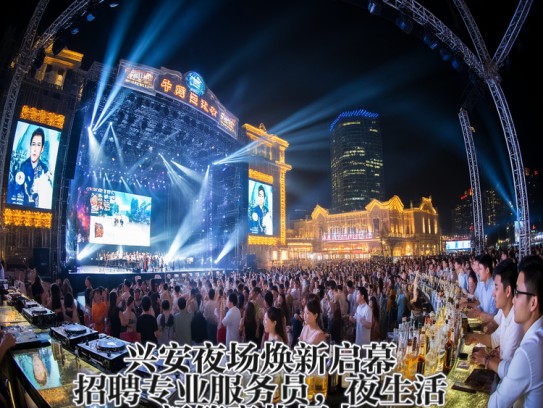 兴安夜场焕新启幕，招聘专业服务员，夜生活新篇章热招中