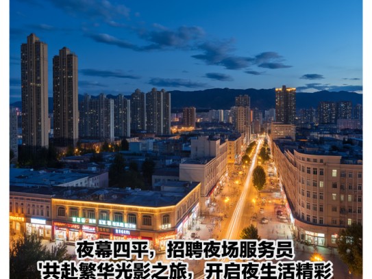 夜幕四平，招聘夜场服务员，共赴繁华光影之旅，开启夜生活精彩篇章