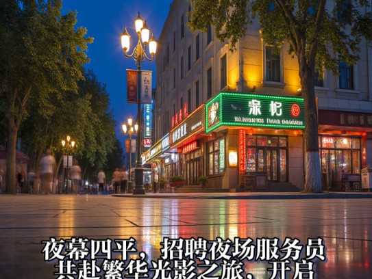 夜幕四平，招聘夜场服务员，共赴繁华光影之旅，开启夜生活精彩篇章