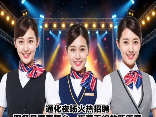 通化夜场火热招聘！服务员青春舞台，夜幕下绽放新篇章