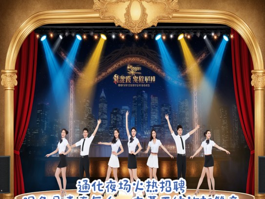 通化夜场火热招聘！服务员青春舞台，夜幕下绽放新篇章