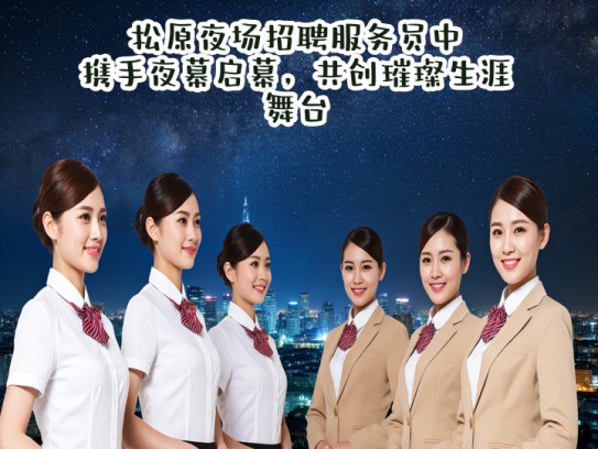 松原夜场招聘服务员中，携手夜幕启幕，共创璀璨生涯舞台