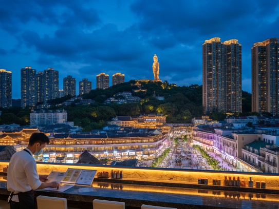 揭秘普陀夜场魅力，夜幕降临，服务员招聘启示下的普陀夜生活画卷