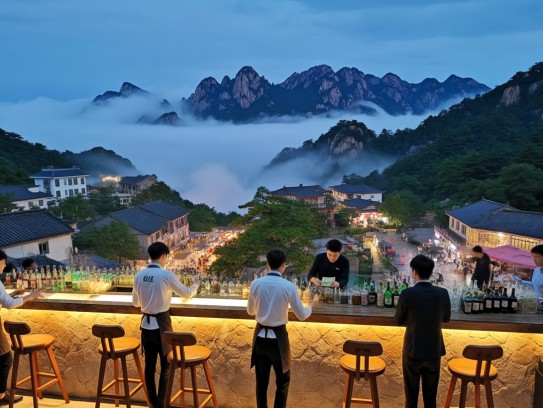 黄山云海夜市诚邀服务员加盟，成语智慧寻餐饮英才