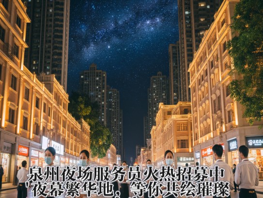泉州夜场服务员火热招募中！夜幕繁华地，等你共绘璀璨人生