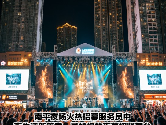 南平夜场火热招募服务员中！夜生活新篇章，寻找你的夜幕招贤舞台