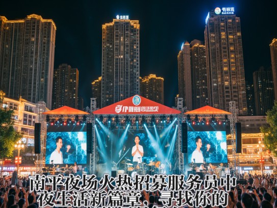 南平夜场火热招募服务员中！夜生活新篇章，寻找你的夜幕招贤舞台