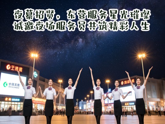 夜幕招贤，东营服务星光璀璨，诚邀夜场服务员共筑精彩人生