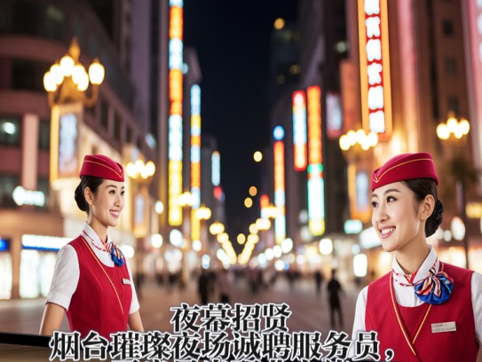 夜幕招贤，烟台璀璨夜场诚聘服务员，开启星光职业之旅