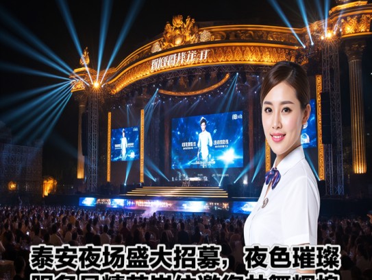 泰安夜场盛大招募，夜色璀璨，服务员精英岗位邀您共舞辉煌