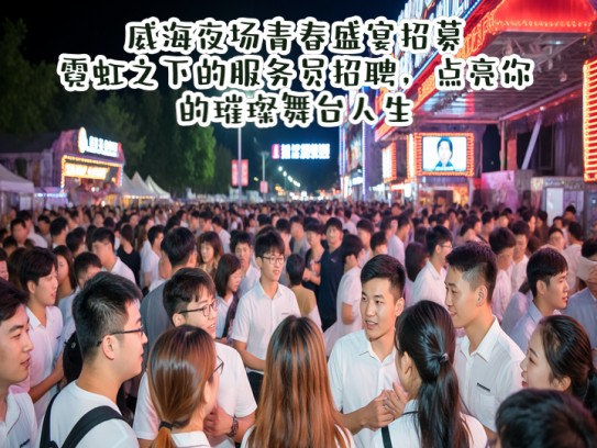 威海夜场青春盛宴招募，霓虹之下的服务员招聘，点亮你的璀璨舞台人生！