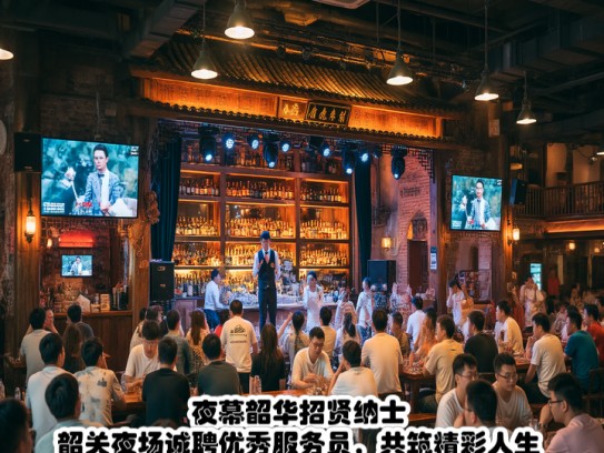 夜幕韶华招贤纳士，韶关夜场诚聘优秀服务员，共筑精彩人生舞台